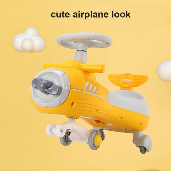 Поездка на игрушку стиль пластиковый ребенка баланс автомобильной тележки игрушки с сбалансированным скутером велосипед