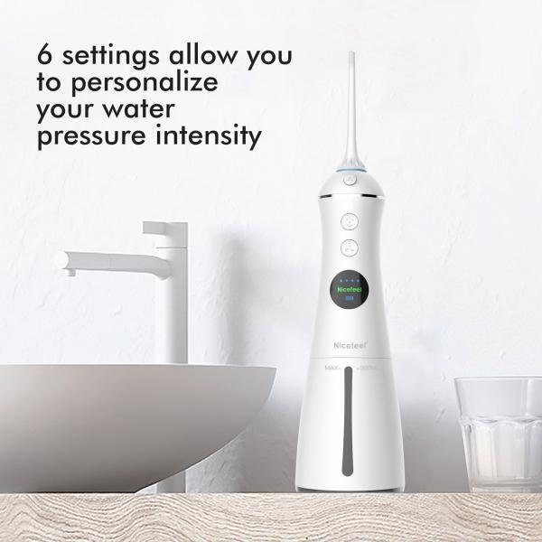 ABS 30-110Psi Personal Oral Irrigator Portable Dental Water Flosser