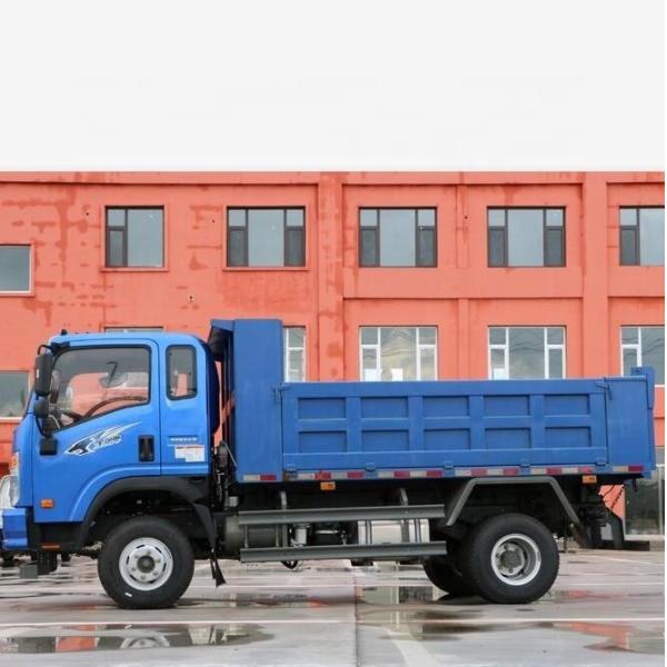 reliable sinotruk 4x2 90 hp 4 ton tipper truck