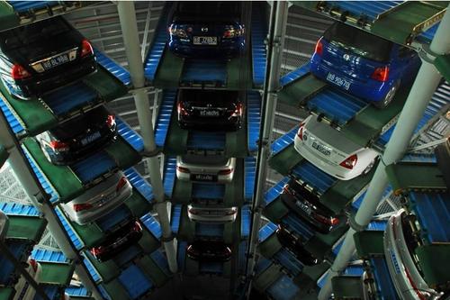 Циркуляр уровней системы 25 автостоянки PCS гидравлический автоматизированный вертикальный