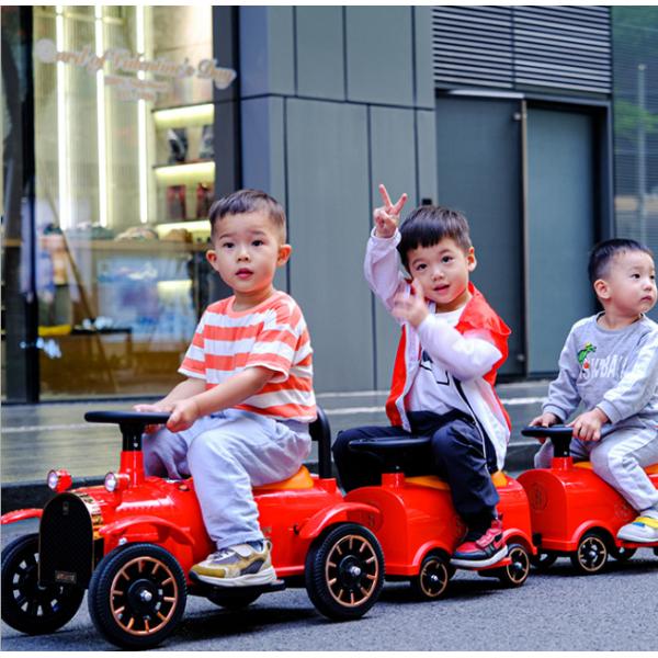 PP Plastic Type Children's Swing Ride On Cars for 2 Year Olds Early Education Function