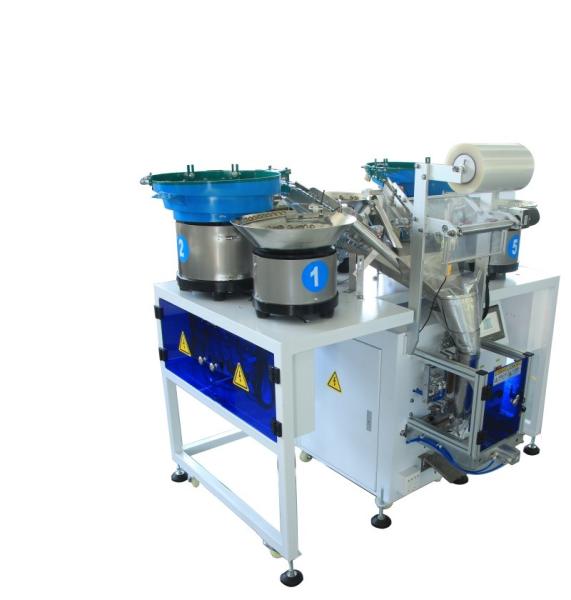 High Speed Automatic Vertical Pouch Hardware Parts Anchors Iron Wire Nail Fastener Bolt Screw Counting Packing Machine