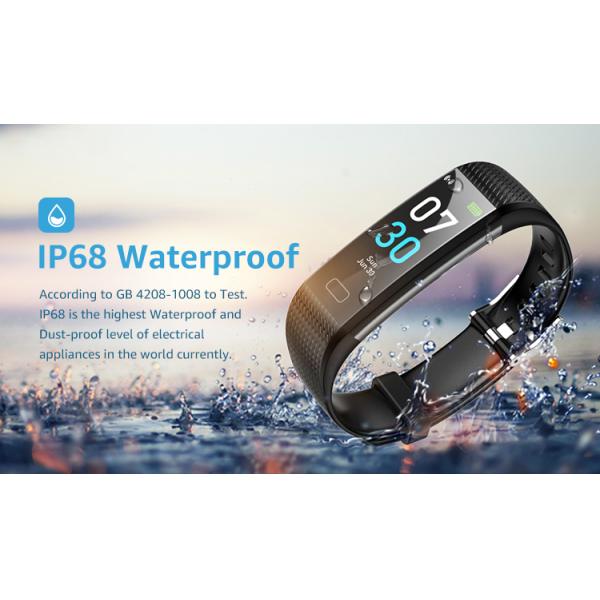 Yeestep Adult Sports Tracker S5 2.0 Electric Bike Scooter Tracking Wristband Heart Rate Monitor Watch Strap for Smartwatches