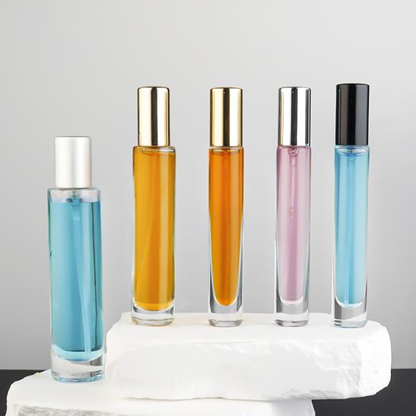 100ml Round Clear Glass Perfume Bottle with Magnetic Cap