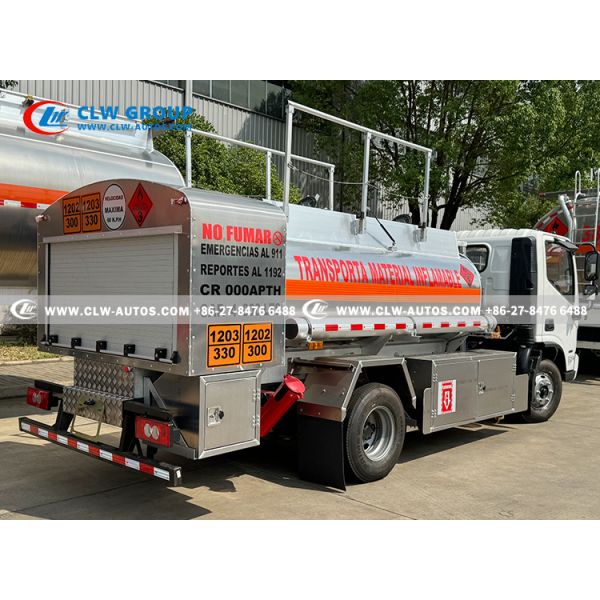 FOTON AUMARK S Aluminum Alloy 4m³ Dual-System Refueling Truck for Efficient Fuel Delivery