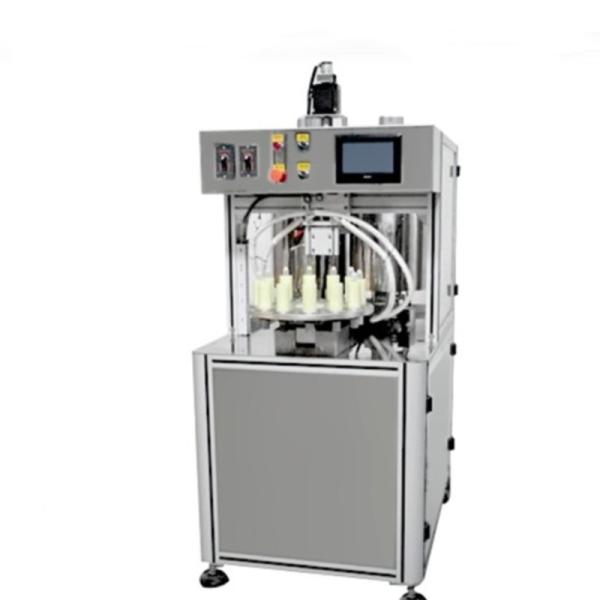 High Speed Spiral Lipstick Lip Gloss Eye Cream Production Line Filling Machine