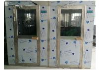 Class 1000 U Type Medical Stainless Steel Air Shower With SUS201 Nozzle