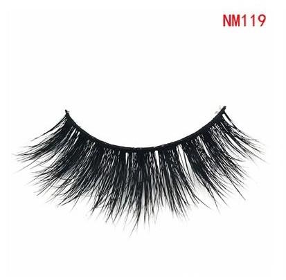 Fluffy Lashes 100% Siberian 3d Fake Eyelashes Cruelty Free Long False Eye Lashes NM119
