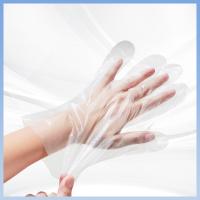 Gants jetables de PE d'ASTM pour la preuve d'huile imperméable de manipulation des aliments