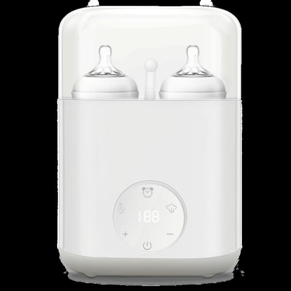 400W Baby Bottle Warmer Sterilizer 28x26x25cm BPA Free