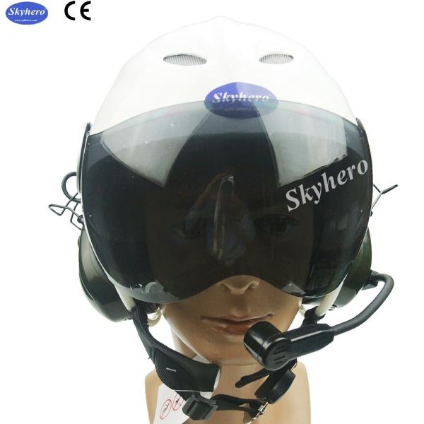 En 966 Standard Powered Paragliding Helmet  Noise Cancel Paramotor Helmet Color Red Black White Blue Paramotor