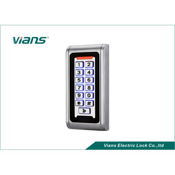 2000Cards Metal Single Door Access Controller With Waterproof EM / MF Card