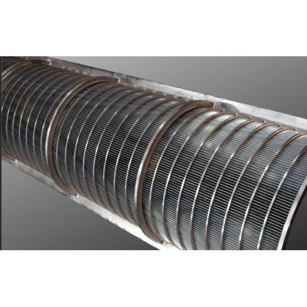 4000mm Length Stainless Steel Curved Wedge Wire Screen Filter
