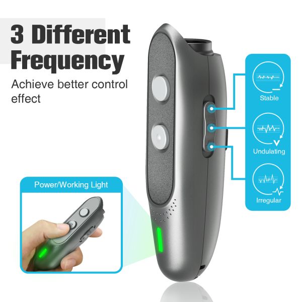 2025 New Eco-friendly Plastic Ultrasonic Dog Repeller Waterproof IP67 Anti Barking Multifunction Training Device >20 Hours