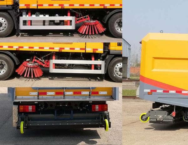 Efficient Road Maintenance Heavy Duty Street Cleaning Vacuum Truck