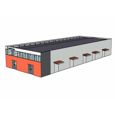 Waterproofing a construção pre projetada do metal/a estrutura de aço armazém dos celeiros