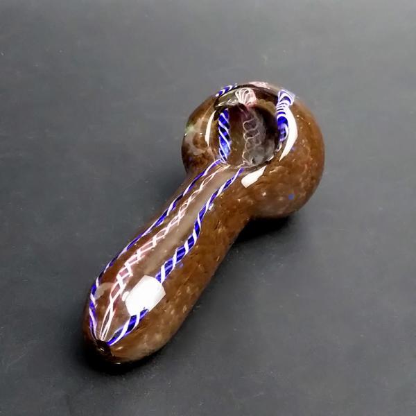 Pocket Size Novelty Glass Pipes / Glass Spoon Pipes Dab Tools Easy To Use