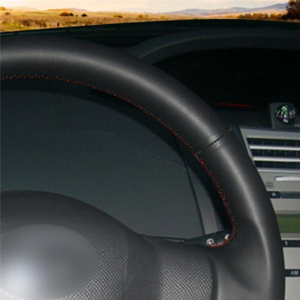 Artificial Leather Custom Steering Wheel Cover for Toyota Yaris Vios RAV4 2006 2007 2008 2009 2010 2011 2012 2013 Scion XB
