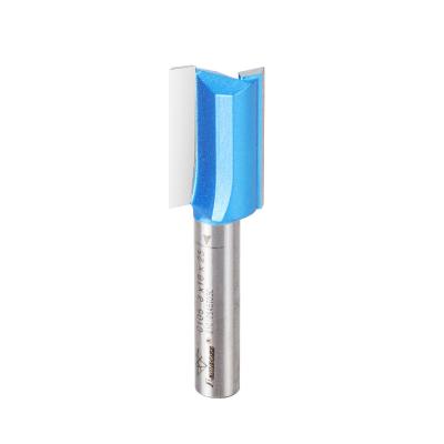 Fresagem de flauta dupla Bits de roteador de corte reto Duas bordas 1/2 polegada Bits de roteador encurtados