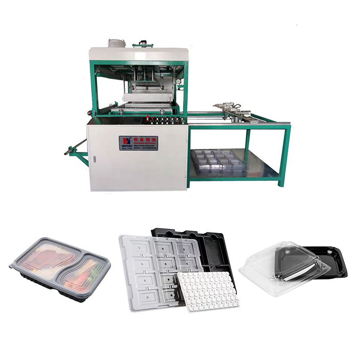 Touch Screen Control Small Blister Thermoforming Machine for Custom Plastic Food Boxes