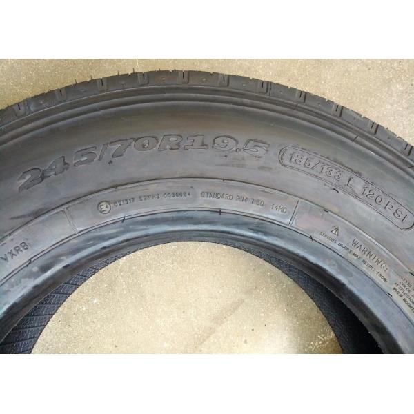 Tubeless Design School Bus Tires , Truck And Bus Tyres 245/70R19.5 Size