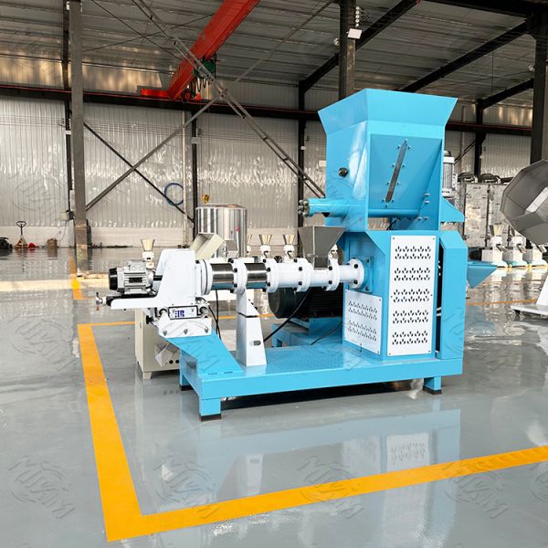 High Capacity Pet Food Processing Line , Double screw Animal Food Making Machine