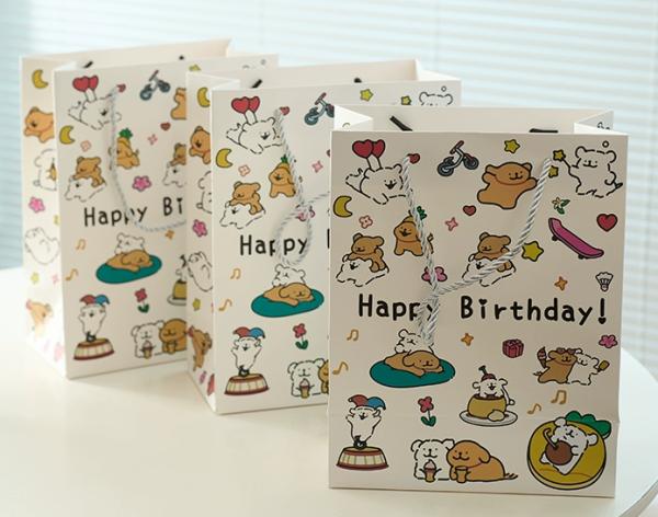 Custom Logo Paper Gift Bags for Retail and Events