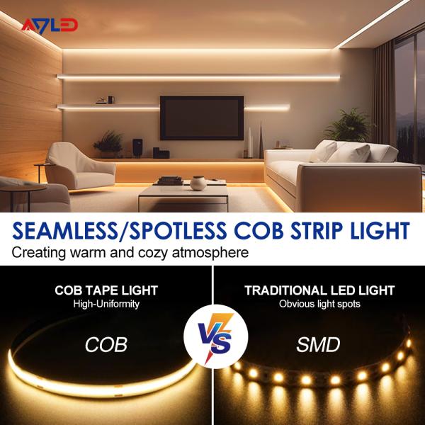 320/480/504/528 Chip On Board LED Strip for Customizable Lighting Solutions