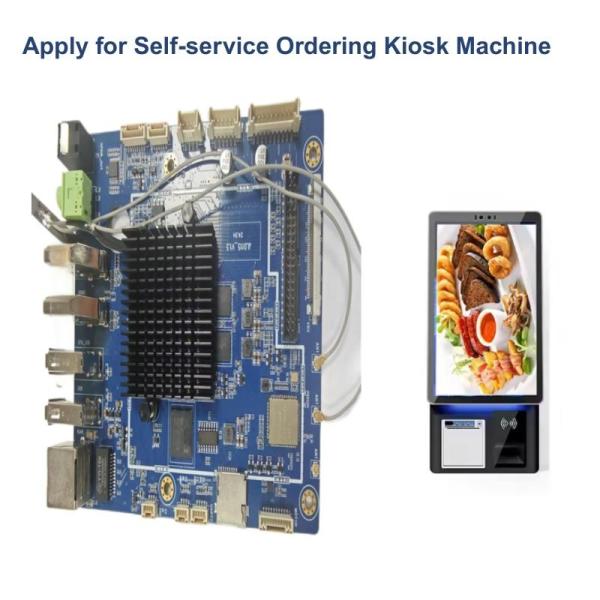 JLD-A03 ARM Mali-G31 Mp2 Motherboard DC12V Input JEWELLED Brand Motherboard