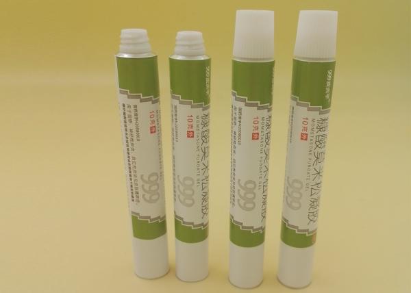Flexible Empty Ointment Tubes , Cream Aluminium Collapsible Tubes Free Sample