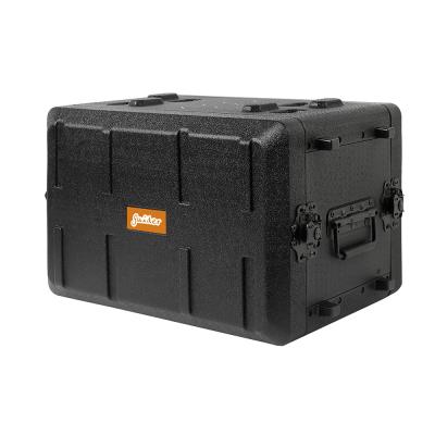 caso anti Presure do voo da cremalheira do Shockmount da profundidade 6U de 15 de 390mm duas tampas