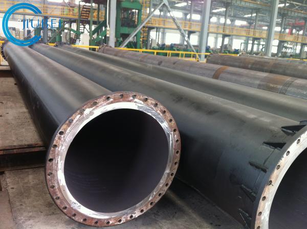 Welded Abrasion Wear Resistant Pipe Bimetal Steel Alloy Induction Hardened Wearpipe