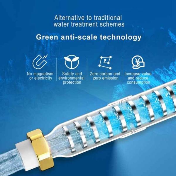 Весь дом Чистая физическая соль Бесплатное водоотгреватель Ингибитор шкалы Центральный размягчитель воды