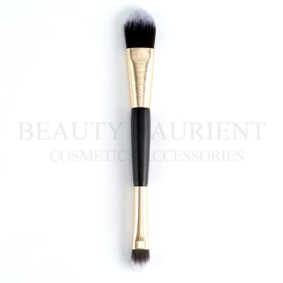 ISO9001 ISO14000 Double Ended Makeup Brush Dual Ended Foundation And Concealer Brush