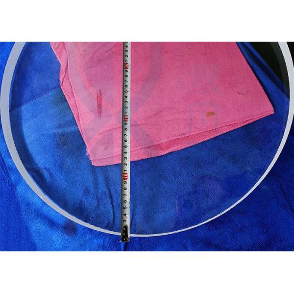 Custom 92% Light Transmittance Fused Silica Plate with 1150℃ Working Temperature and 2.2g/cm³ Density