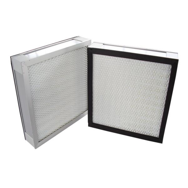 HEPA Air Filter Mini Pleats EVA Gasket 99.995% 0.3um 300 CFM