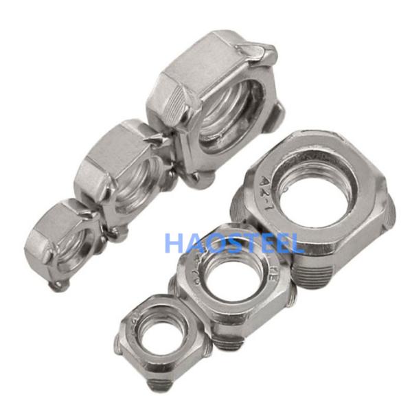 Квадратная гайка 201 заварки нержавеющей стали 304 304L 316 316L 321 2205 2520 2507