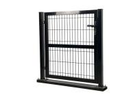 o Pvc de Gate Green Color da cerca do jardim do metal da altura de 1.5m revestiu a rede de arame soldada