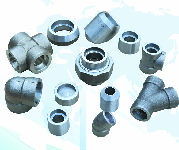 Выкованный подходящий локоть Asme B16.11 3000# 6000# 9000# гнезда 90 градусов