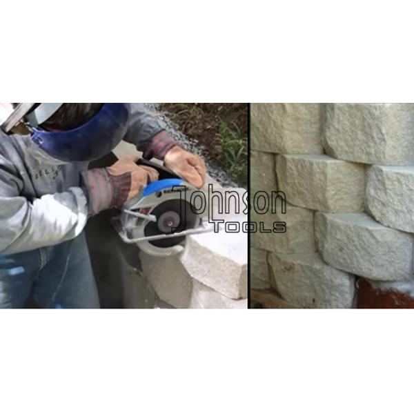 лезвие алмазной пилы 105-600мм, лезвие диаманта Турбо для угловой машины 