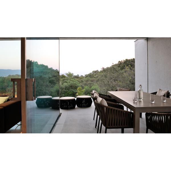 Good Sale Rattan Dining Chairs for Modern Nordic Apartment in Waterproof Material