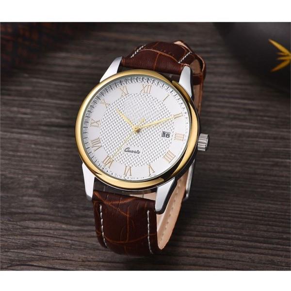 Casual Minimalist Stainless Steel Quartz Watches Personality Quartz Couple Watch