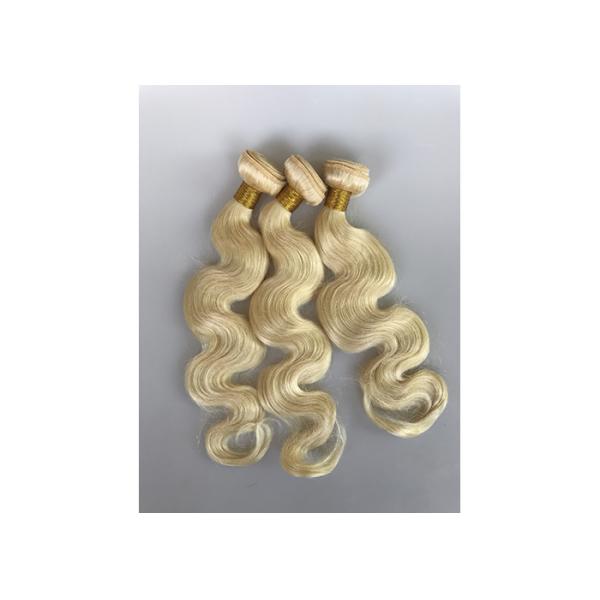 3 Bundles 100% Brazilian Virgin Hair / 1b 613 Body Wave Hair Extensions