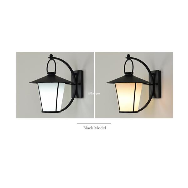 Retro Antique LED Outdoor Wall Lights Iron Metal Wall Light Fixtures Hotel Store Balcony