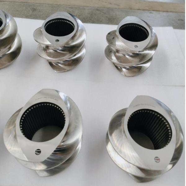 Standard Involute Spline Extruder Machine Screw Elements Kneading Block