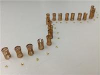 Metal progressivo da precisão dos dados de formação que carimba o conector de Pin de Pogo do atuador da mola