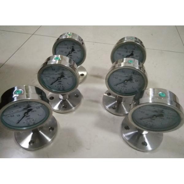 Манометр диафрагмы доказательства корозии нержавеющей стали бросал тип ИТП -100Ф