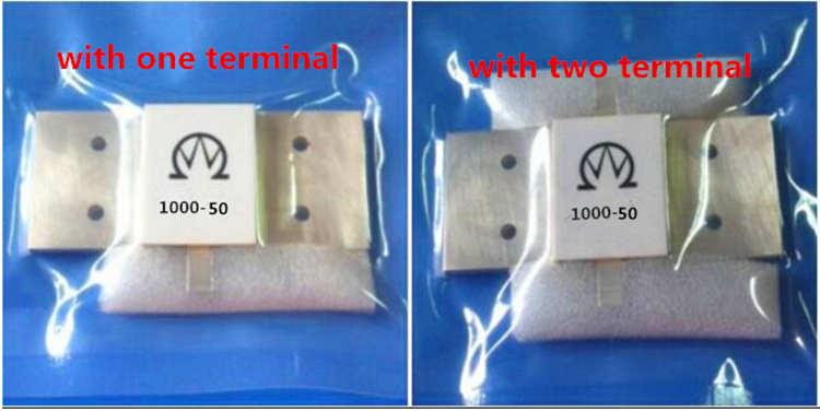 RIG42 800W 50Ω High Power Ceramic RF Resistor with Flange Mount for Stable Performance