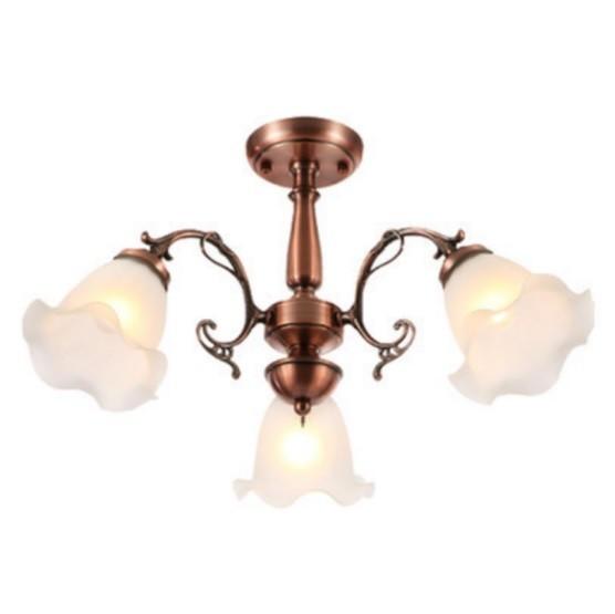 Lily Of the Valley European Style Red Bronze Chandelier for living room hotels 3-arm 5-arm 8-arm 11-arm available