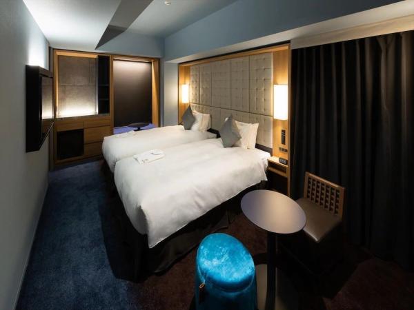 New Caledonia Islands resort hotel interior fixture and furniture by HPL laminate wardrobe with Upholstered bed